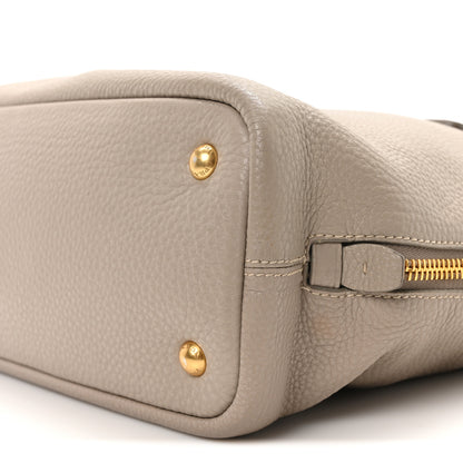 Prada Vitello Phenix Side Zip Tote Argilla 9 of 9