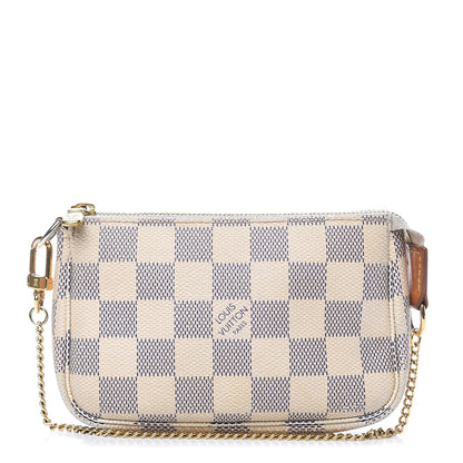Louis Vuitton Damier Azur Mini Pochette Accessories 1 of 13