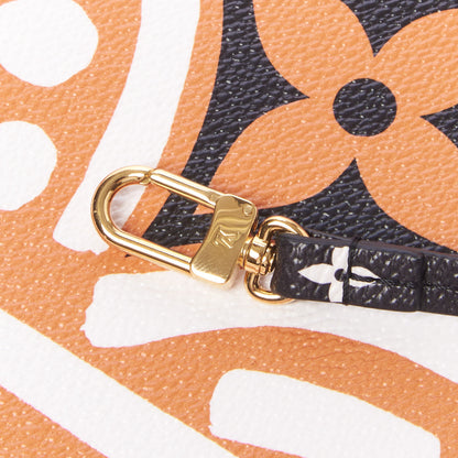 Louis Vuitton Monogram Giant Crafty Neverfull MM GM Pochette Creme Caramel 8 of 8
