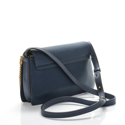 Chloe Calfskin Small Faye Shoulder Bag Denim Blue 3 of 6
