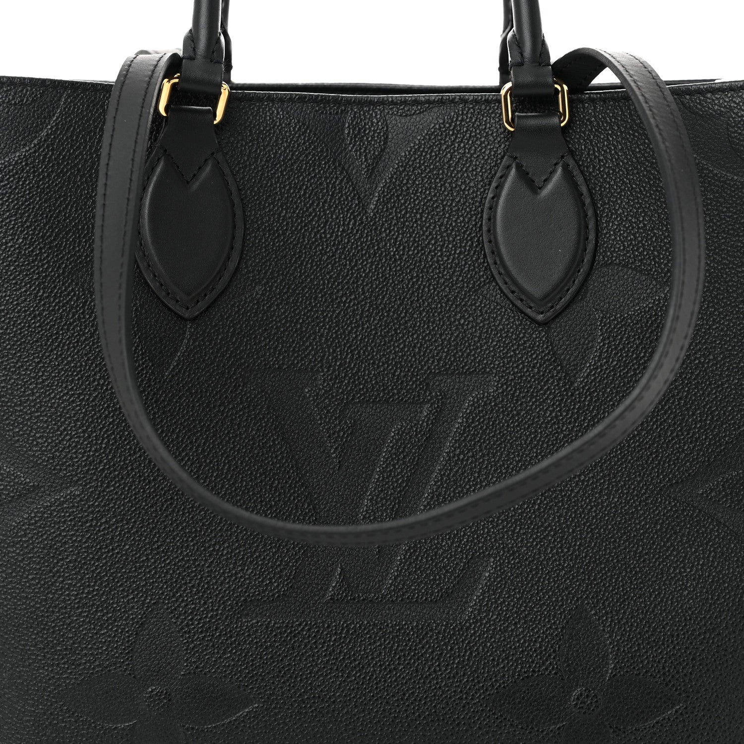 Louis Vuitton Empreinte Monogram Giant OnTheGo MM Black 7 of 10