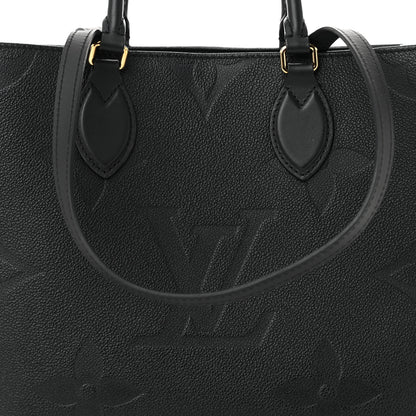 Louis Vuitton Empreinte Monogram Giant OnTheGo MM Black 7 of 10