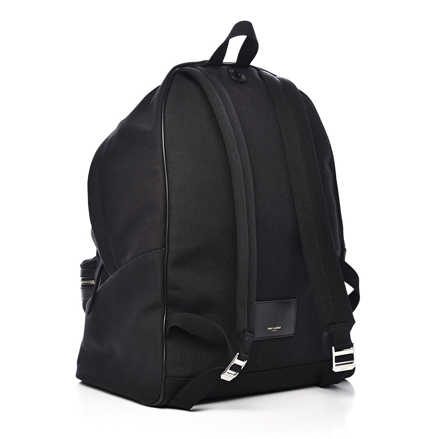 Canvas Nylon Giant City Backpack Black