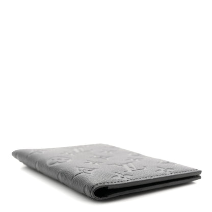 Louis Vuitton Empreinte Monogram Passport Cover Black 4 of 7