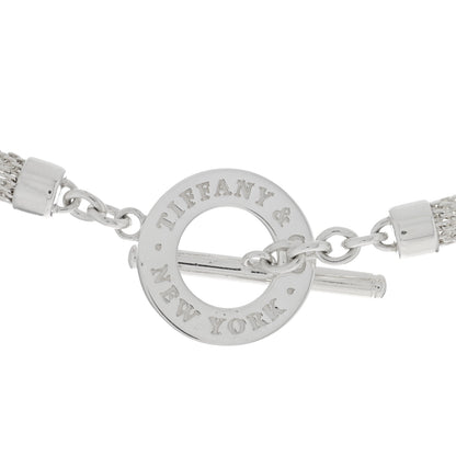 Tiffany Sterling Silver Somerset Mesh Toggle Necklace 4 of 4