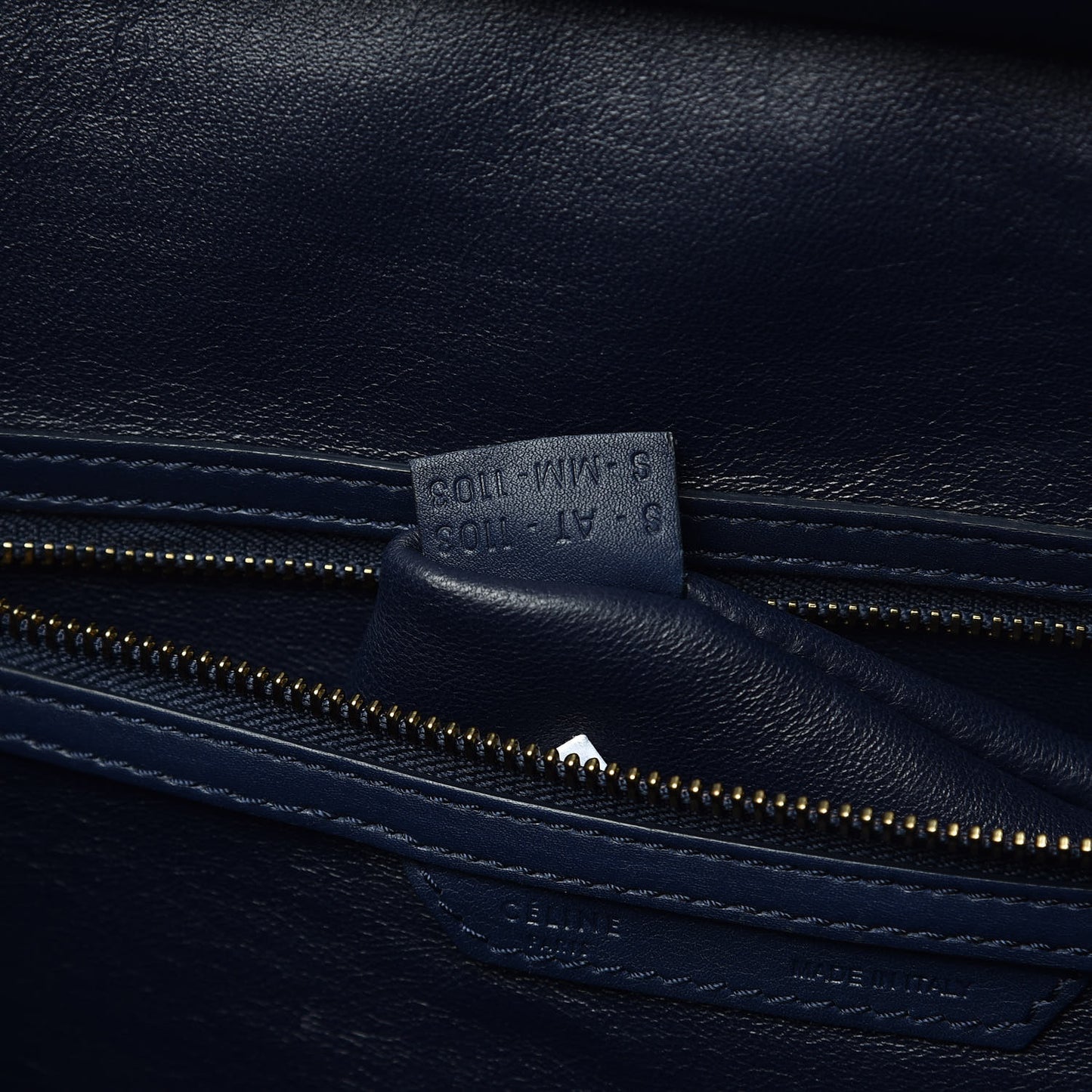 Smooth Calfskin Mini Luggage Ink