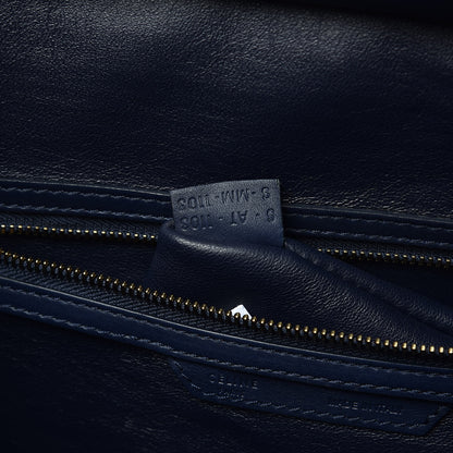 Celine Smooth Calfskin Mini Luggage Ink 7 of 12