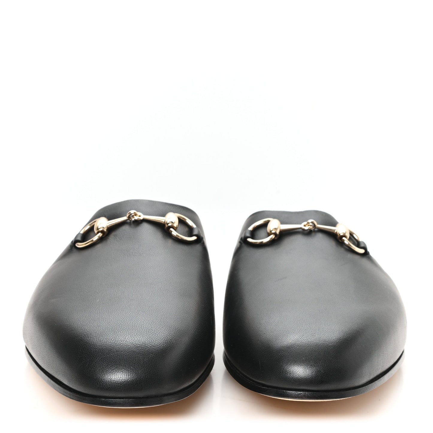 Calfskin Mens Horsebit Slippers 10 Black