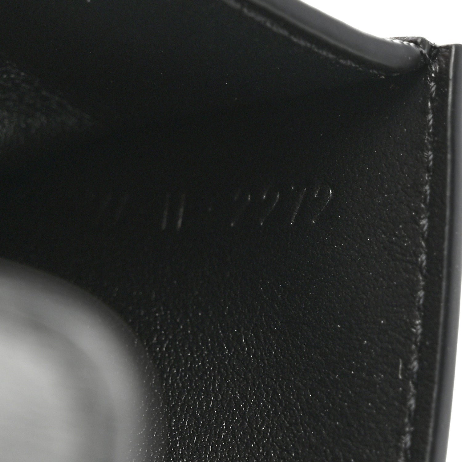 Celine Calfskin Compact Triomphe Wallet With Coin Purse Black 8 of 9