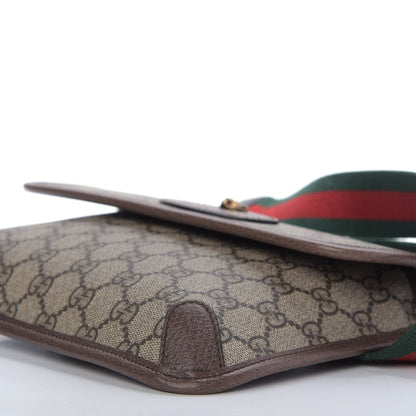 Gucci GG Supreme Monogram Neo Vintage Web Belt Bag Brown 7 of 9