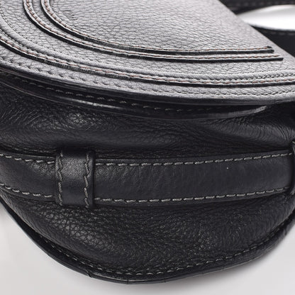Chloe Calfskin Mini Marcie Round Crossbody Bag Black 17 of 19