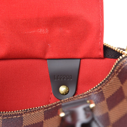 Louis Vuitton Damier Ebene Speedy Bandouliere 25 9 of 11