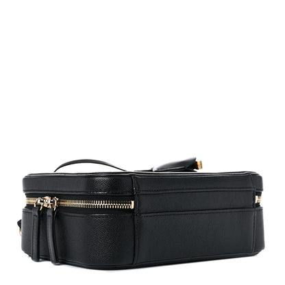 Chanel Caviar Quilted Medium CC Filigree Vanity Case Black 4 of 15