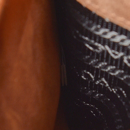 Prada Velvet Cahier Shoulder Bag Cammello 7 of 7