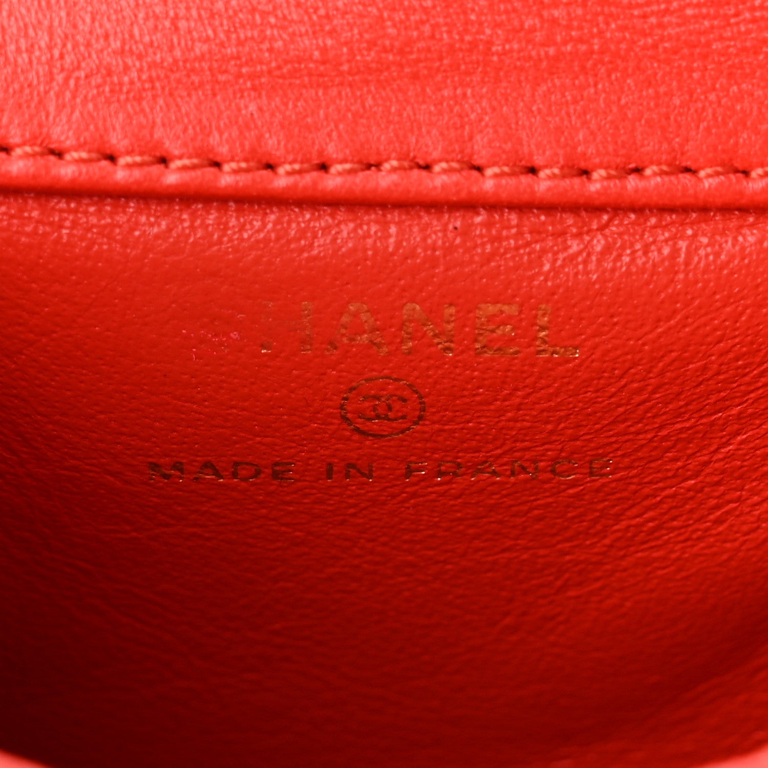 Chanel Patent Quilted 2.55 Ankle Wrist Bag Red 6 of 7