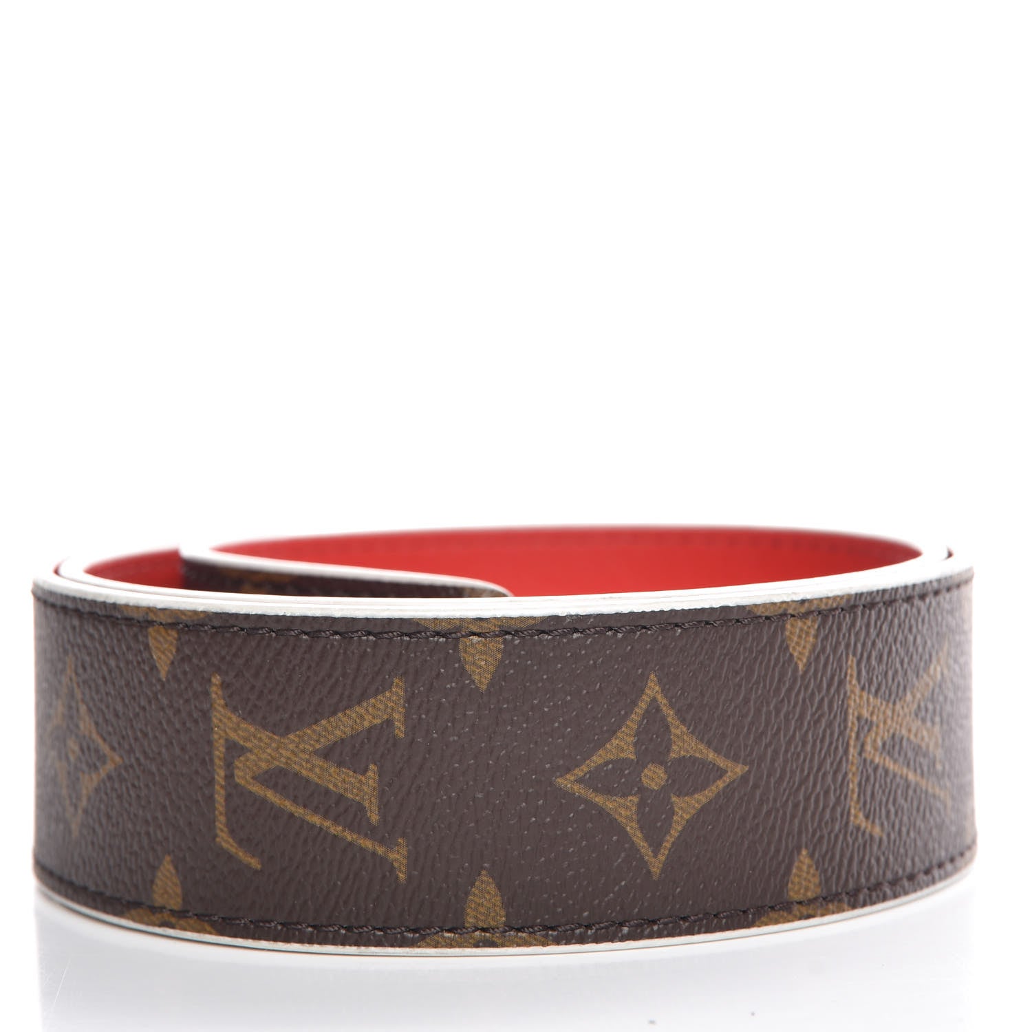 Louis Vuitton Monogram Bandouliere Shoulder Strap Red 2 of 6