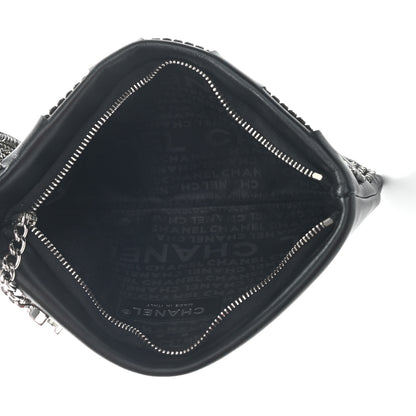 Chanel Lambskin Crystal Wristlet Black 5 of 7