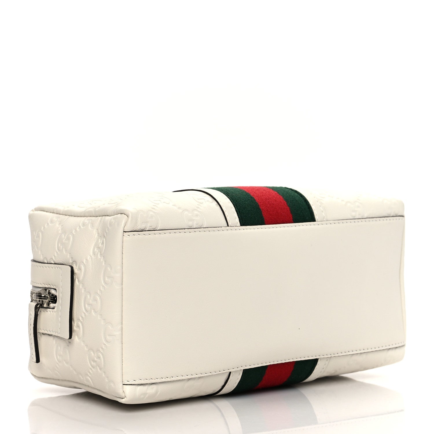 Gucci Guccissima Web Cosmetic Case White 4 of 11