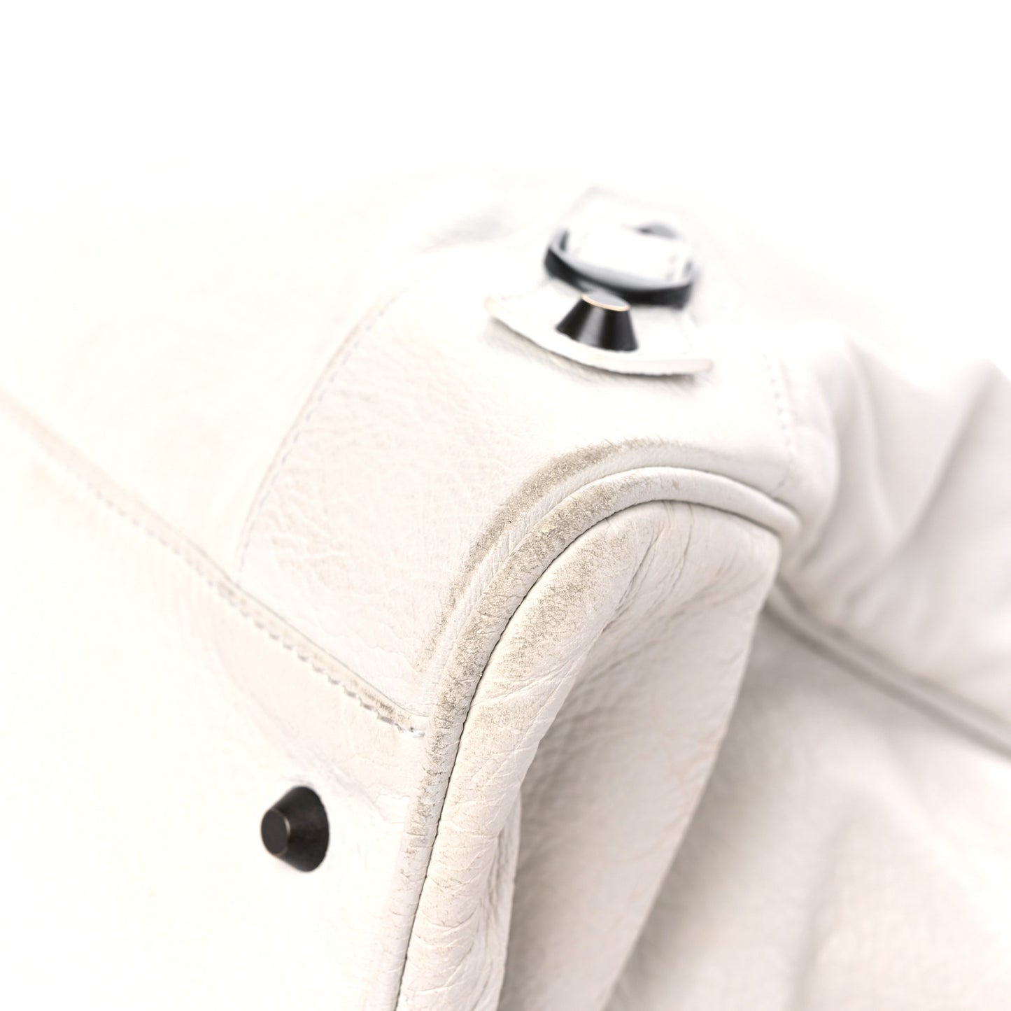 Agneau Classic Hardware Mid Day White