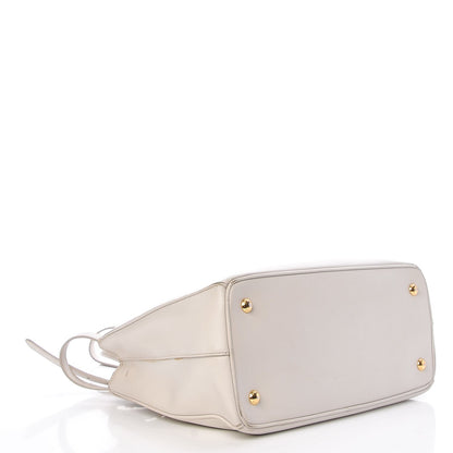 Prada Saffiano Lux Medium Tote Talco 4 of 19