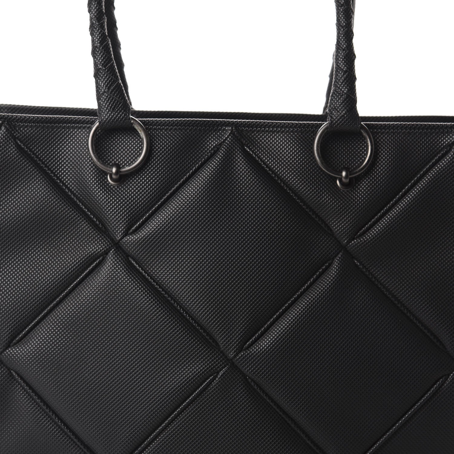 Bottega Veneta PVC Quilted Tote Black 11 of 11