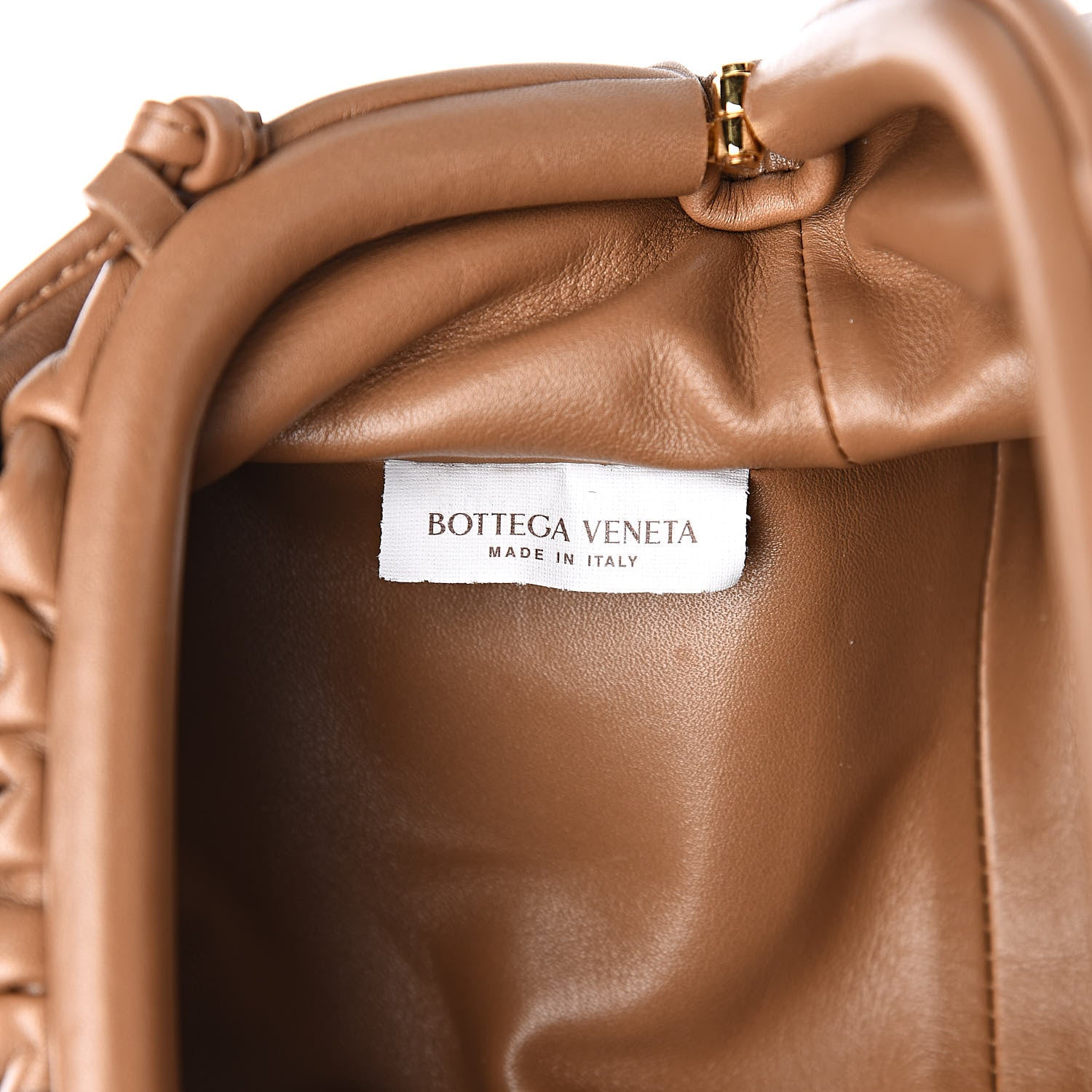 Bottega Veneta Butter Calfskin The Mini Pouch Camel 8 of 10