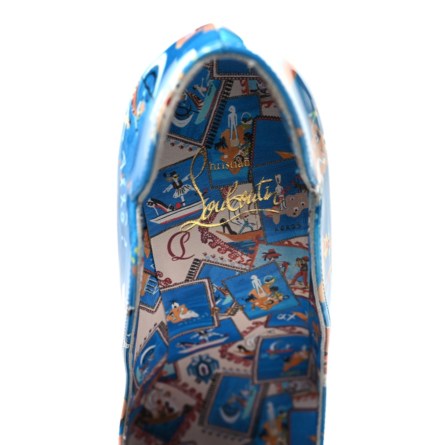 Patent Loubi Odyssey Hot Chick 100 Pumps 36 Multicolor