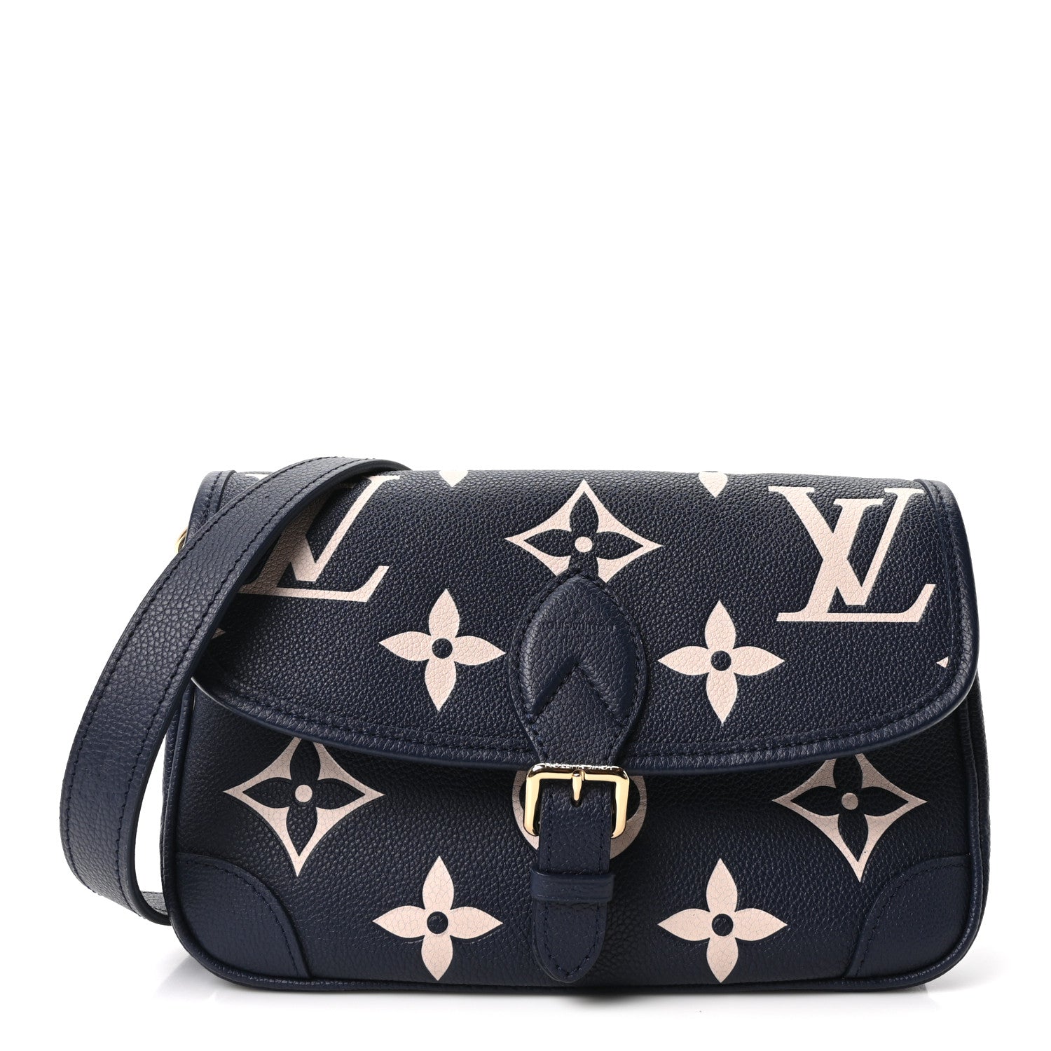 Louis Vuitton Empreinte Giant Monogram Diane Navy Creme 1 of 10