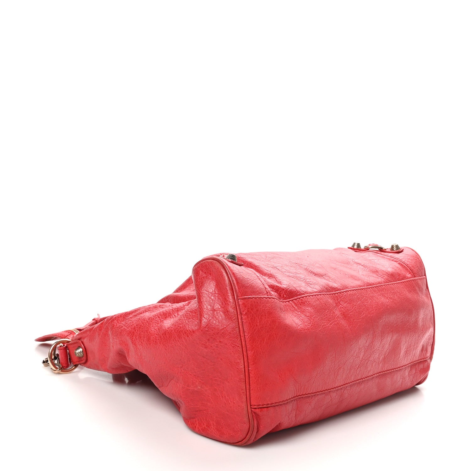 Balenciaga Agneau Giant 12 Rose Gold Hardware Velo Coquelicot 5 of 12