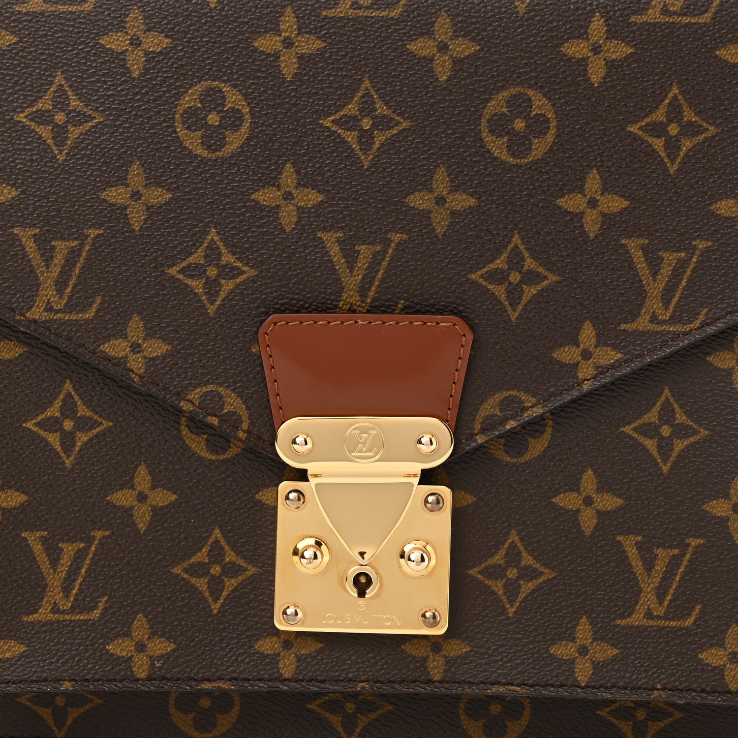 Louis Vuitton Monogram Monceau 28 7 of 10