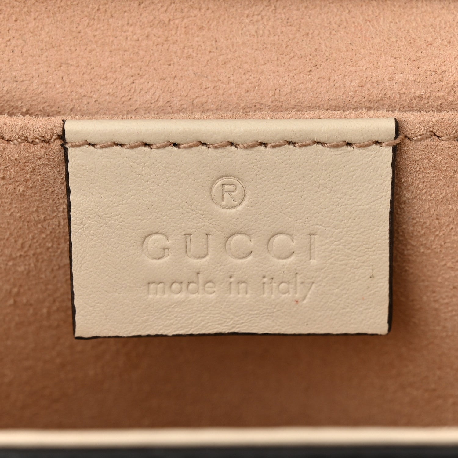 Gucci GG Supreme Monogram Calfskin Small Padlock Shoulder Bag Beige Mystic White Sun Oil 6 of 11