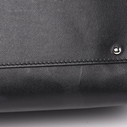 Chanel Caviar Medium Studded Deauville Tote Black 10 of 12