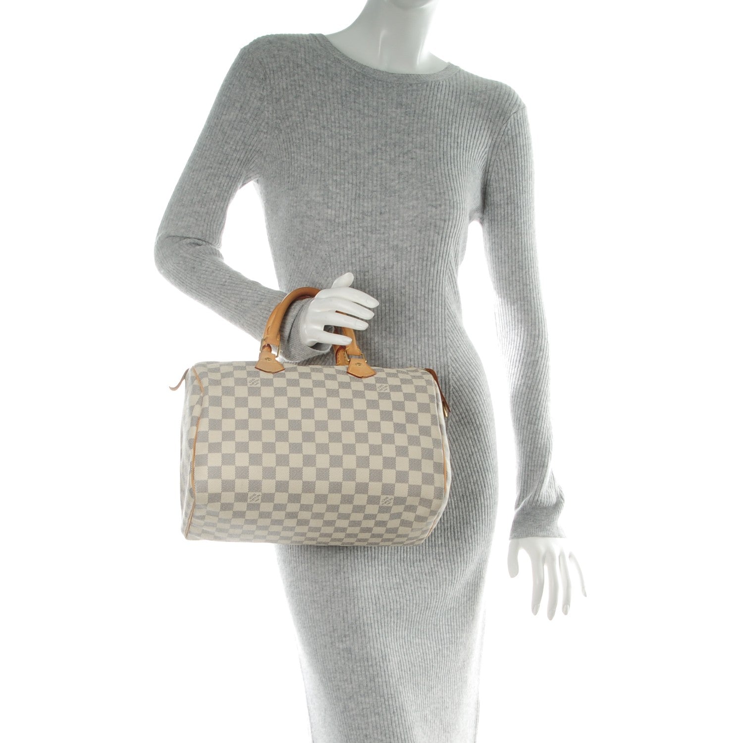 Louis Vuitton Damier Azur Speedy 30 2 of 8