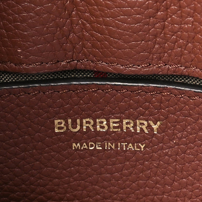Burberry Calfskin Vintage Check Note Crossbody Bag Tan 6 of 9