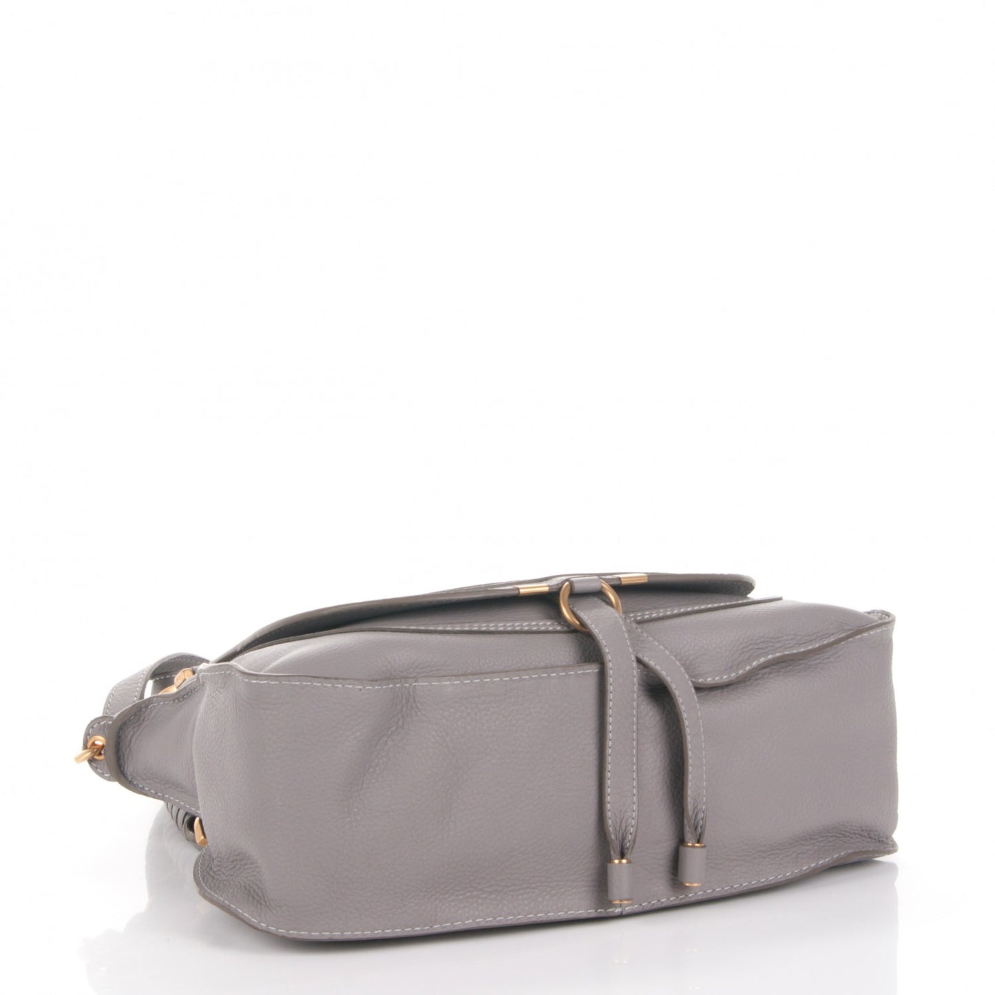 Calfskin Medium Marcie Satchel Cashmere Grey