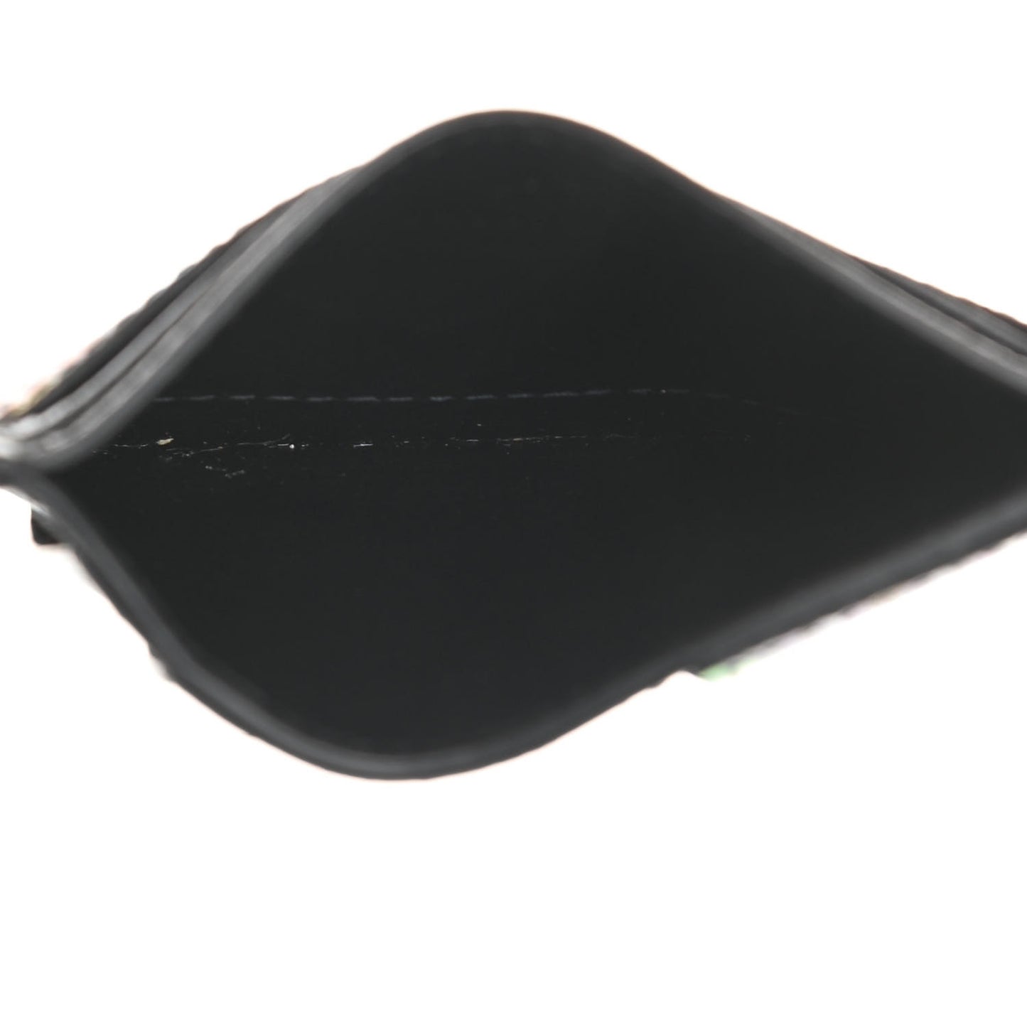GG Supreme Monogram Psychedelic Card Holder Black
