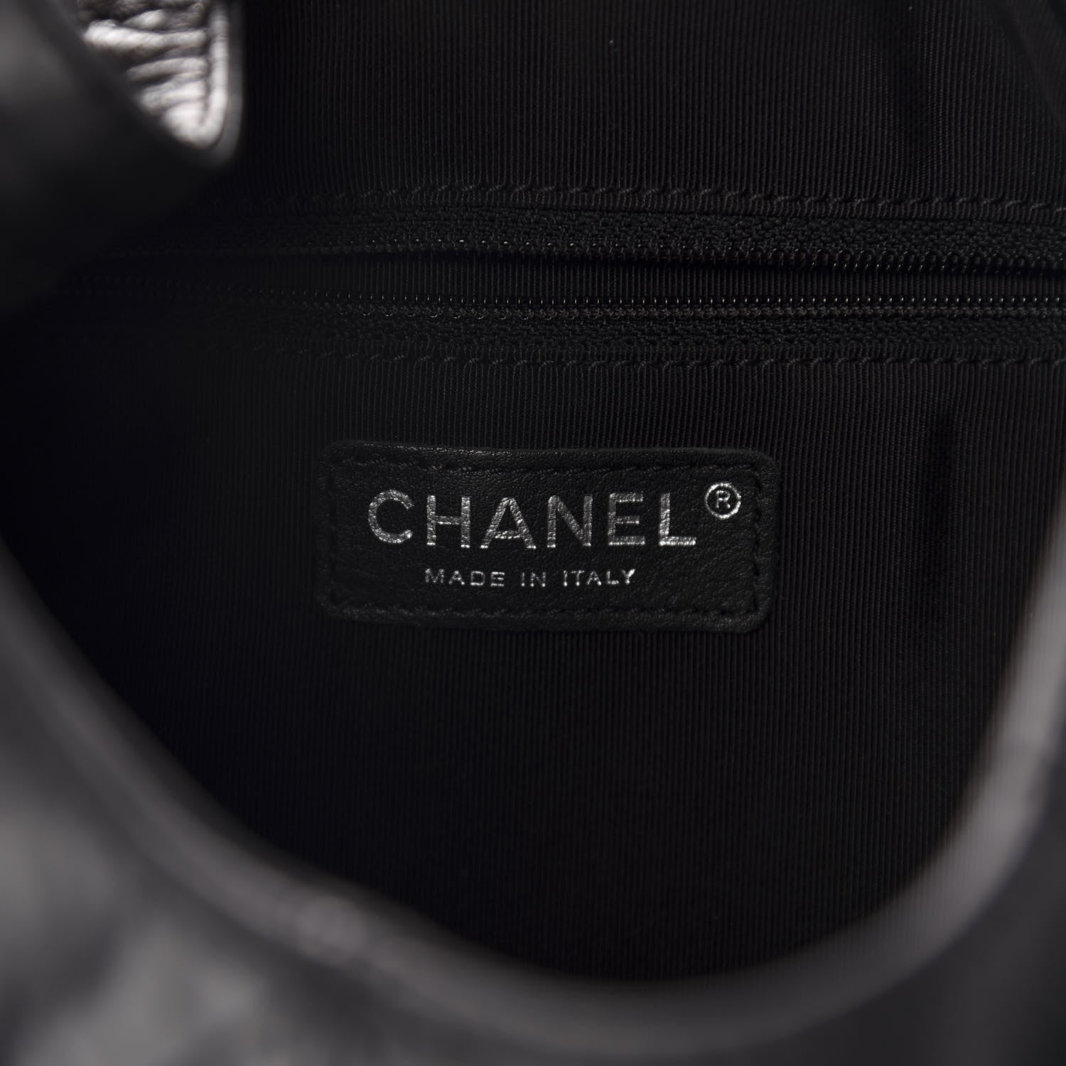 Chanel Aged Calfskin Quilted Coco Supple Hobo Black 8 of 10