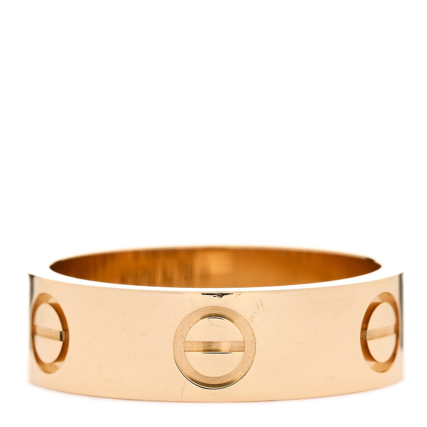 18K Yellow Gold 5.5mm LOVE Ring 52 6