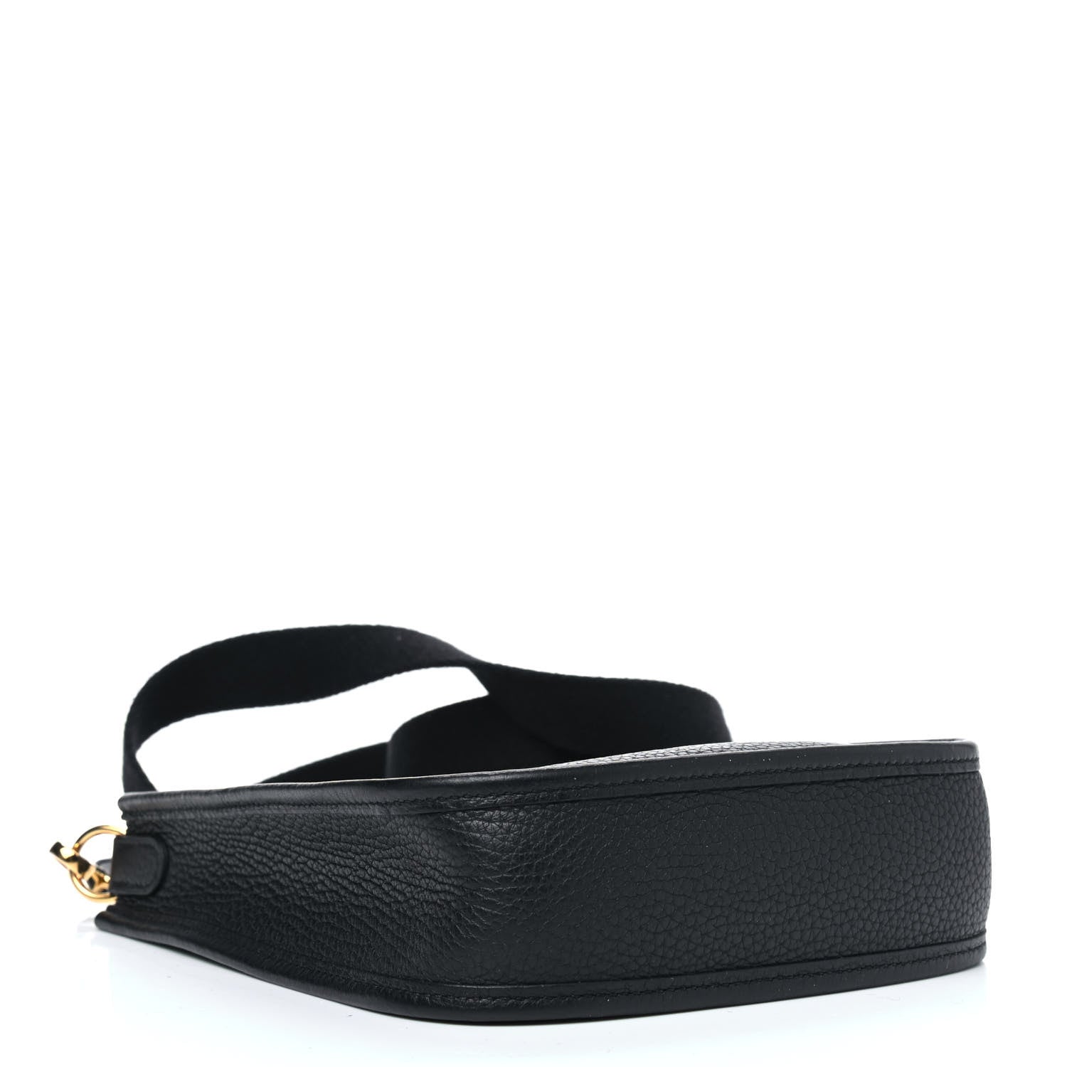 Hermes Taurillon Clemence Evelyne TPM Black 3 of 4
