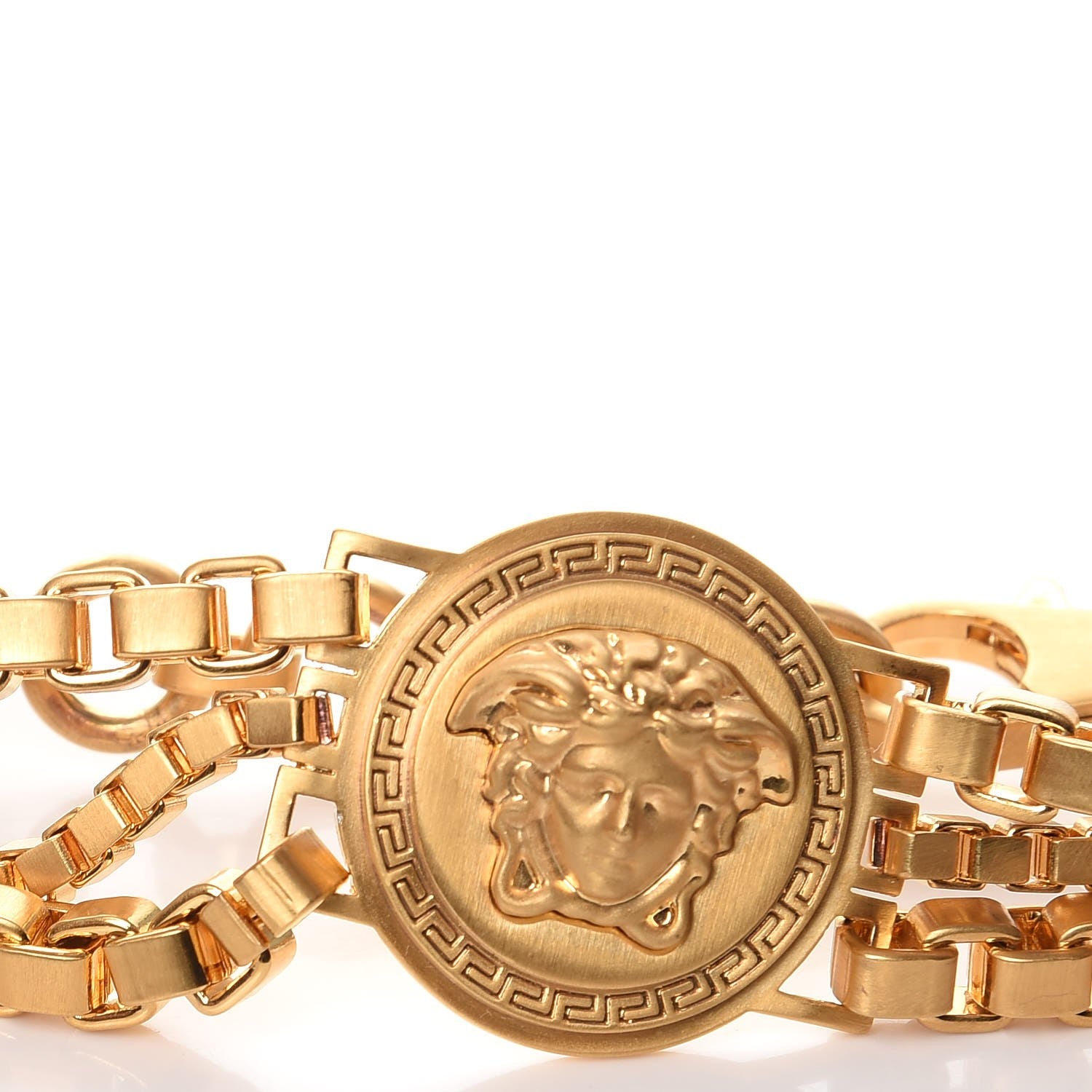 Versace Bijoux Box Chain Medusa Bracelet Gold 5 of 8