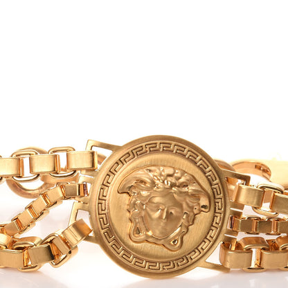 Versace Bijoux Box Chain Medusa Bracelet Gold 5 of 8