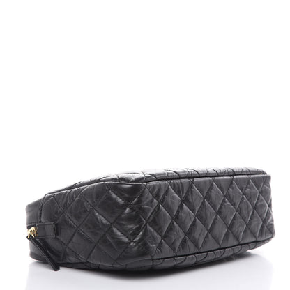 Chanel Aged Calfskin Quilted Medium Reissue Camera Case Black 4 of 10