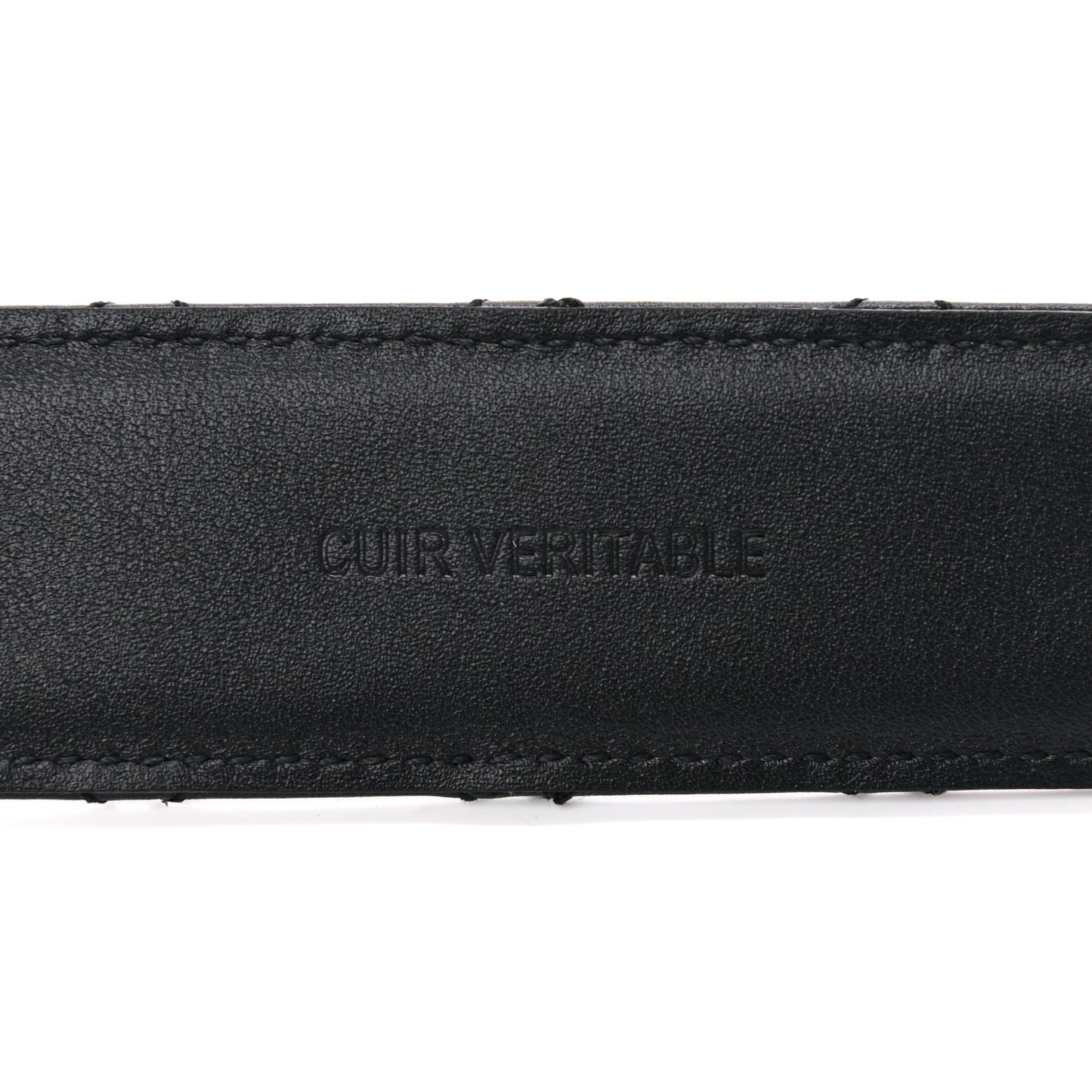 Lambskin Quilted CC Chain Belt 85 34 Black