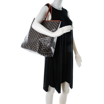 Goyard Goyardine Saint Louis GM Black Gold 2 of 7