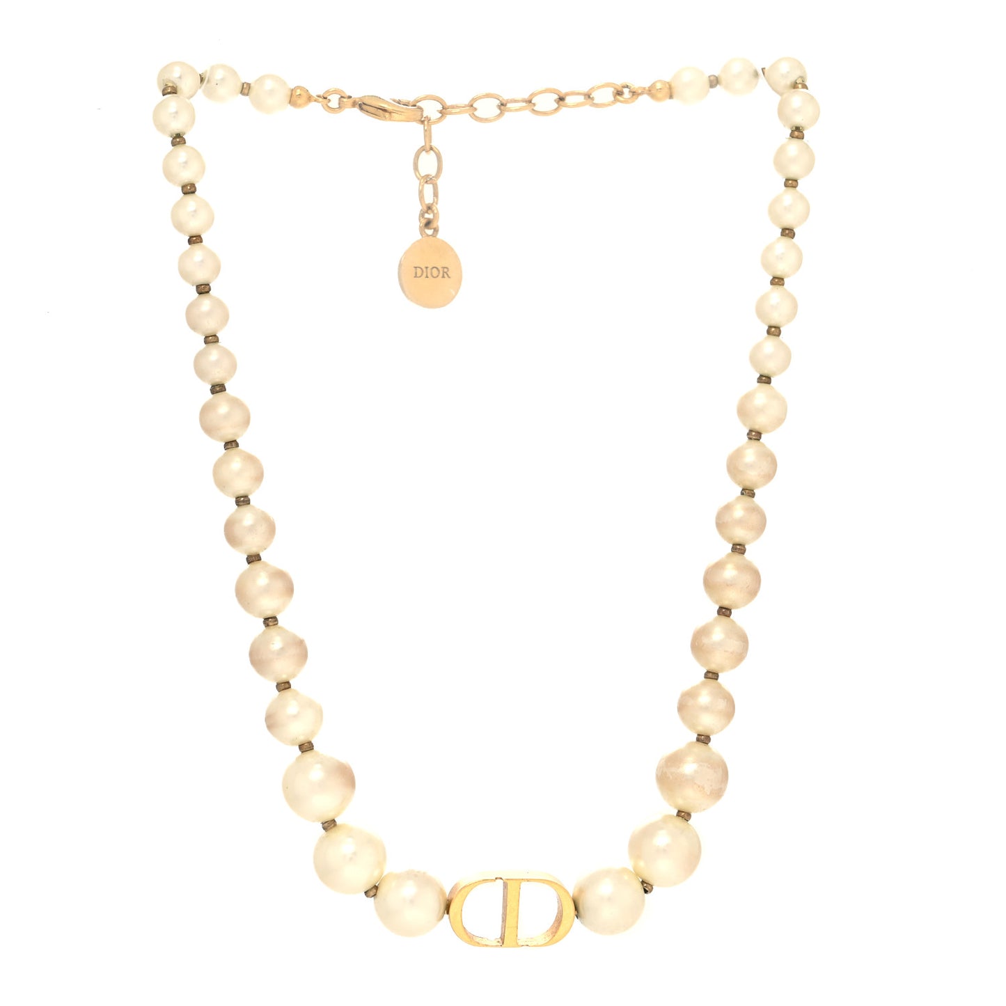 Pearl 30 Montaigne Choker Necklace Gold
