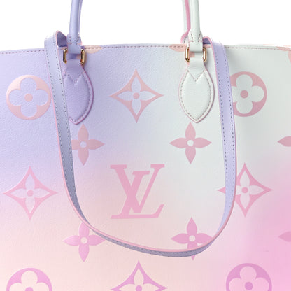 Louis Vuitton Monogram Giant Spring In The City Onthego GM Sunrise Pastel 7 of 9