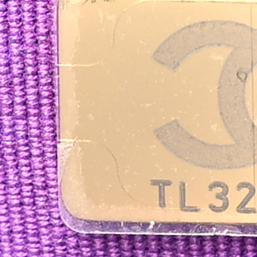 Chanel Shiny Lambskin Quilted Mini Cocodoc Top Handle Bag Purple 7 of 11