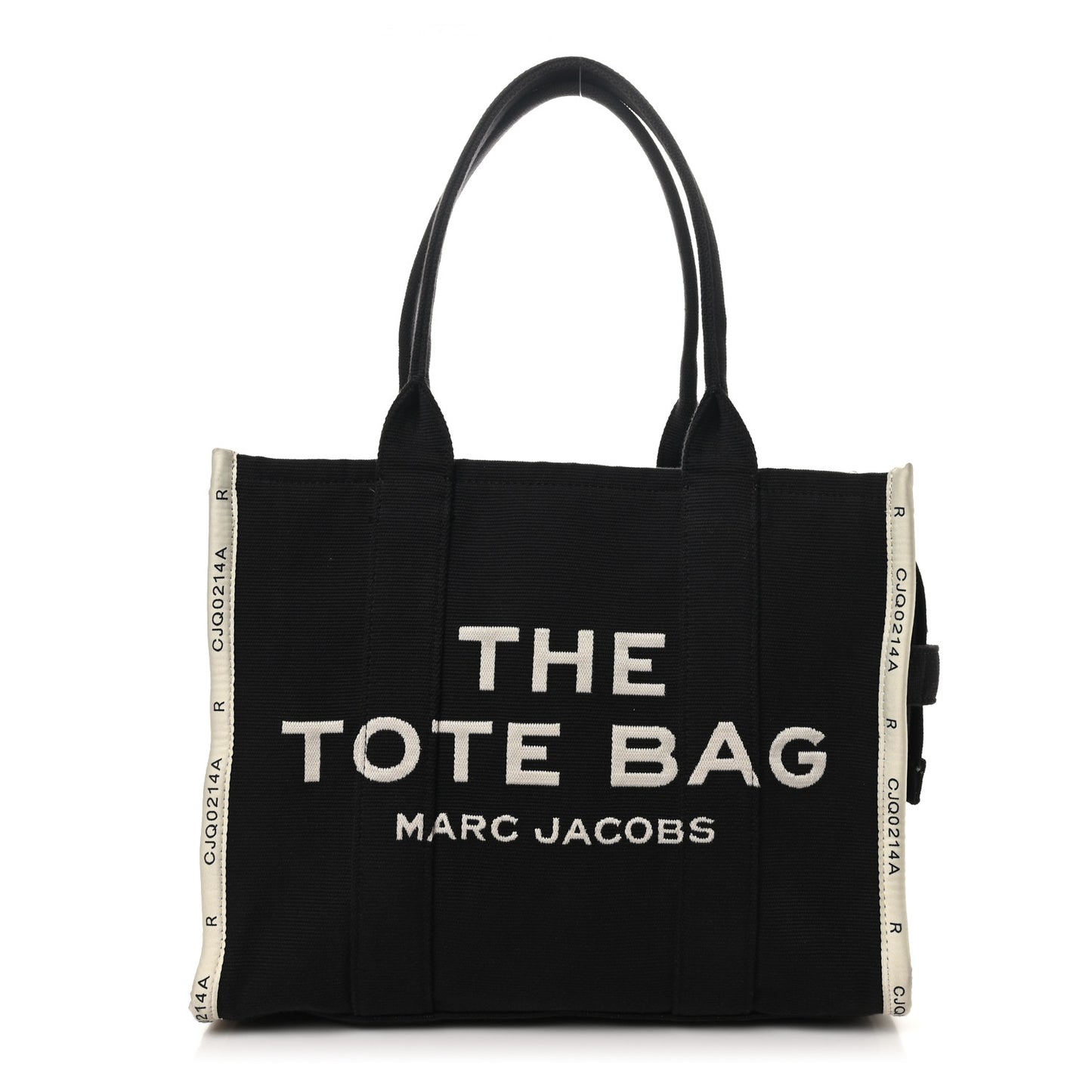 Jacquard Large The Traveler Tote Bag Black