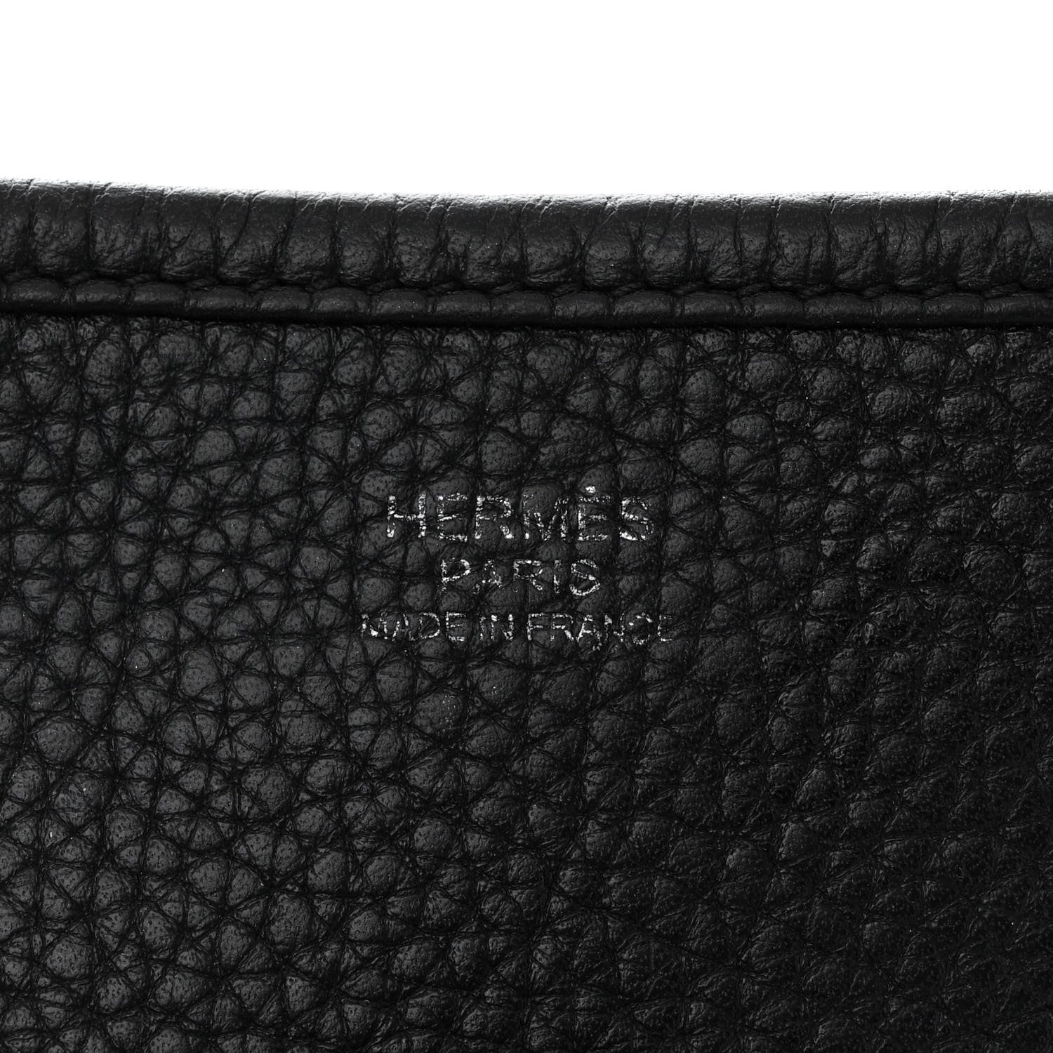 Hermes Taurillon Clemence Evelyne III PM Black 6 of 10