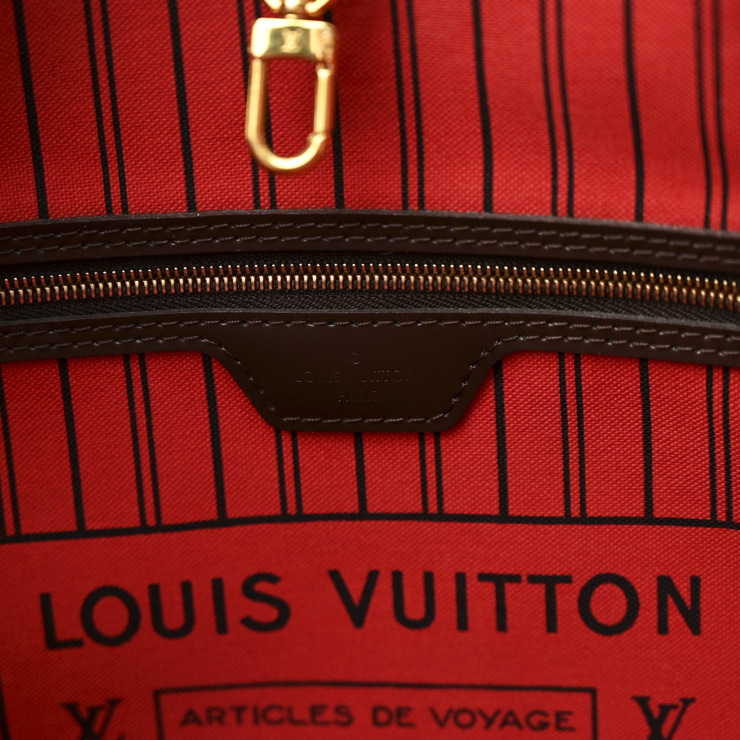 Louis Vuitton Damier Ebene Neo Neverfull GM 5 of 9